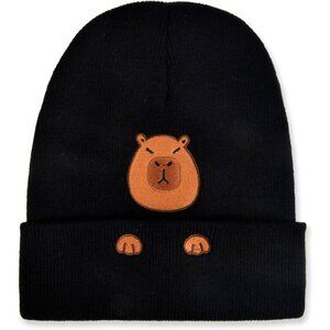 Capybara Hat Beanie Gifts for Women Men - Funny Capybara Stuff Lover Capibara Cu